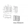 Комод Мебелеф-32