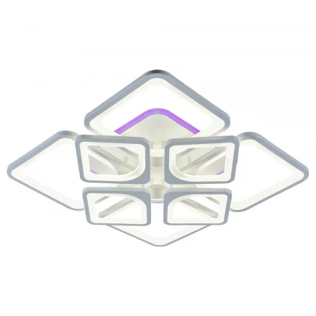 Светодиодная люстра 8057/4+4 WHT A