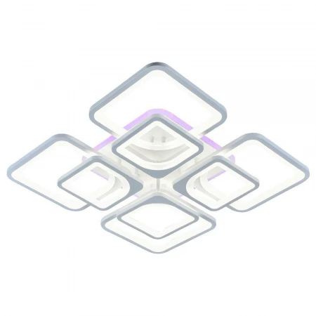  Светодиодная люстра 8057/4+4 WHT