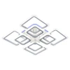 Светодиодная люстра 8075/4+4 WHT