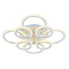 Светодиодная люстра 8076/4+4 WHT