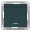 ATN000867 - ATLASDESIGN ВЫКЛЮЧАТЕЛЬ карточный 10А, без задержки времени, механизм, ИЗУМРУД