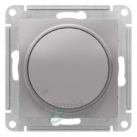 ATN000336 - ATLASDESIGN СВЕТОРЕГУЛЯТОР (диммер) повор-нажим, LED, RC, 630Вт, мех., АЛЮМИНИЙ