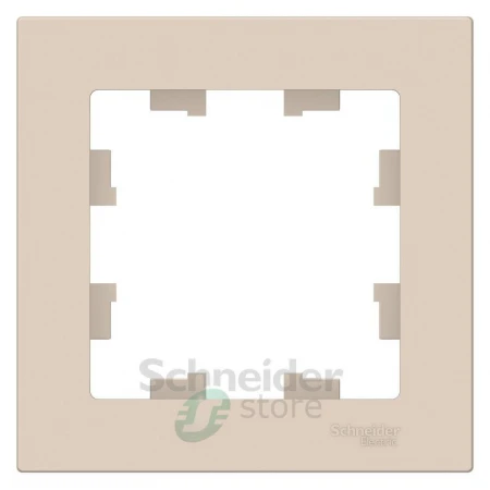 ATN000201 - ATLASDESIGN 1-постовая РАМКА, БЕЖЕВЫЙ