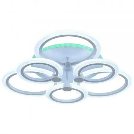 Светодиодная люстра 8076/3+3 WHT