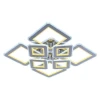 Светодиодная люстра 8009/4+4 CHR A