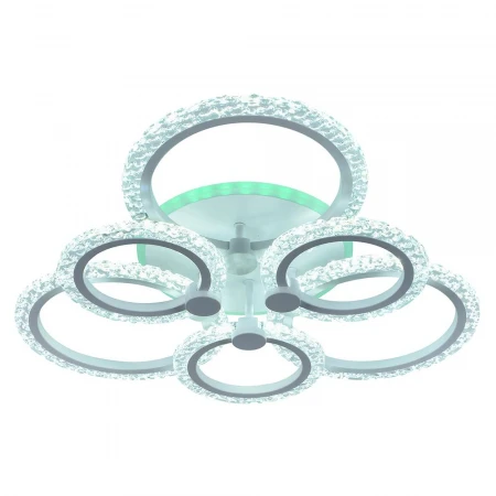 Светодиодная люстра 8027/3+3 WHT A