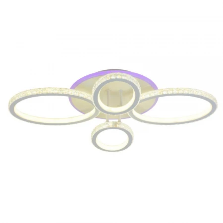 Светодиодная люстра 8033/2+2 WHT