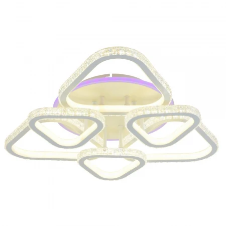 Светодиодная люстра 8042/3+3 WHT