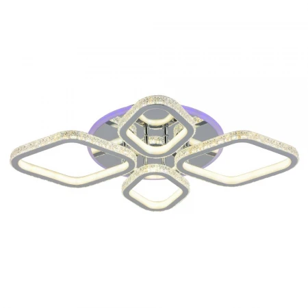 Светодиодная люстра 8044/2+2 CHR 160W+8W