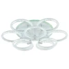 Светодиодная люстра 8024/6+3 WHT