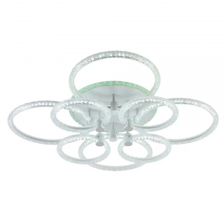 Светодиодная люстра 8024/4+4 WHT