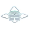 Светодиодная люстра 5893/4+4A WHT