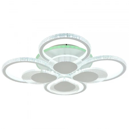 Светодиодная люстра 5891/4+4B WHT