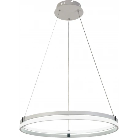 Подвесная светодиодная люстра 6038/1 WHT+CHR