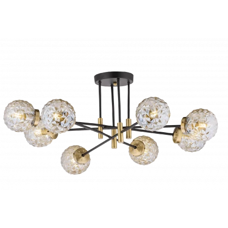 40217MD/8 MBK+AB (1) Люстра (NW) 