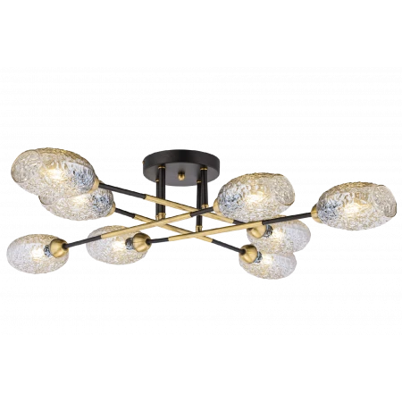 40255MD/8 MBK+AB (1) Люстра (NW) 