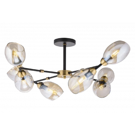 40262MD/8 MBK+AB (1) Люстра (NW) 