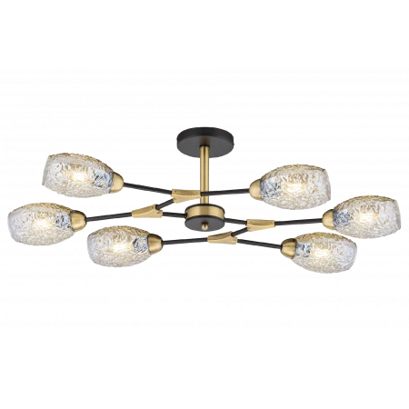 40272MD/6 MBK+AB (1) Люстра (NW) 