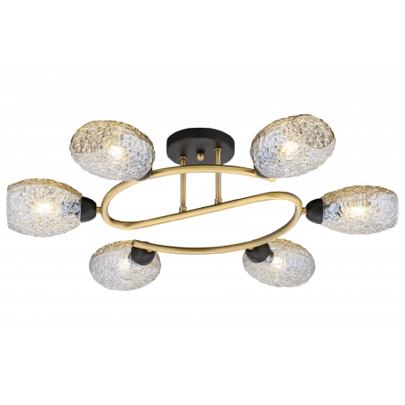 40300MD/6A MBK+AB (1) Люстра (NW) 