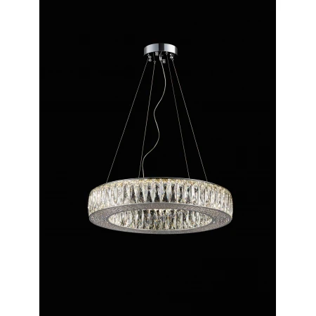 E76-ф600*H100 CHROME (1) Люстра NW 