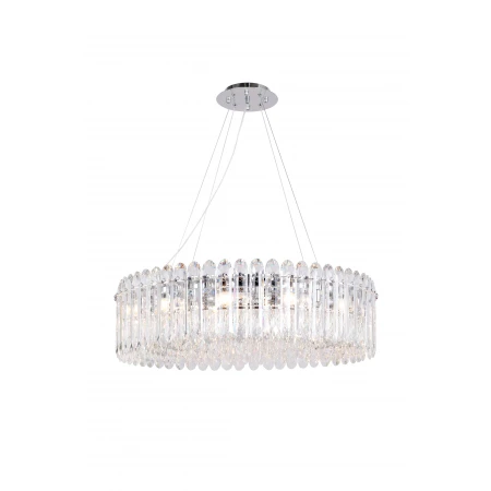 5075-12CR CHROME+CLEAR (1) Люстра NW # 