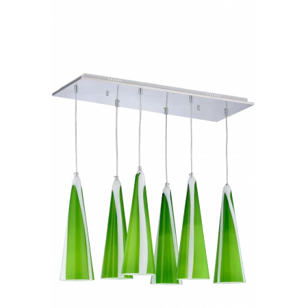 5067/6 GREEN (1) Люстра 