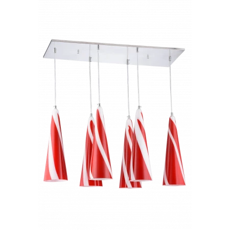 5067/6 RED (1) Люстра 