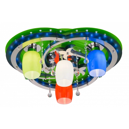 8355/4 GN+CR MIX (1) Люстра # 