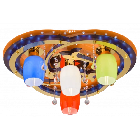 8355/4 OG+GD MIX (1) Люстра # 