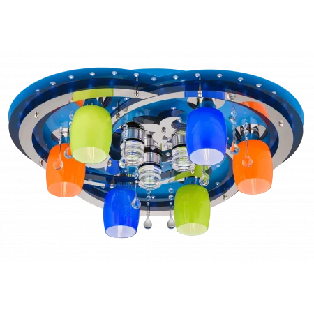 8355/6+3 BU+CR MIX (1) Люстра # 