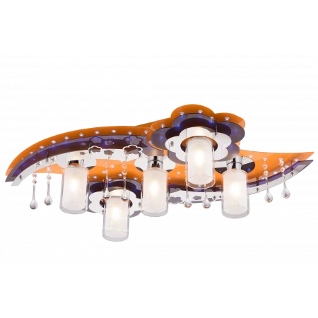 8365/5 OG+CR WT (1) Люстра # 