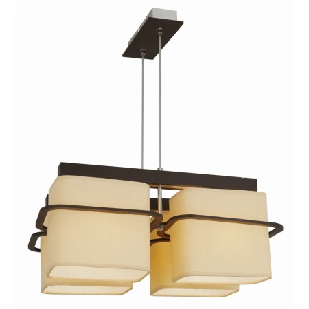 85564/4P WENGUE+CH (1) Люстра 