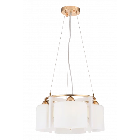 85652/4P WHITE+FGD (1) Люстра 