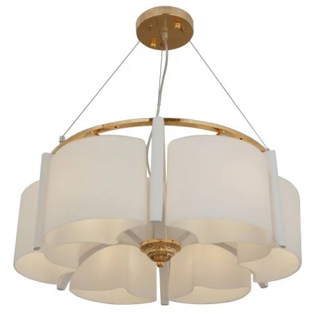 85652/6P WHITE+FGD (1) Люстра 