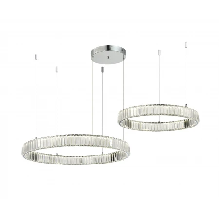 2107A-DW-6+8 CHROME (1) Люстра NW 