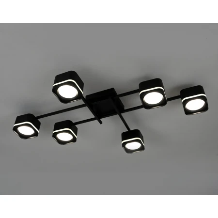 PRD-C 1193S-6B BK (1) Люстра RL 