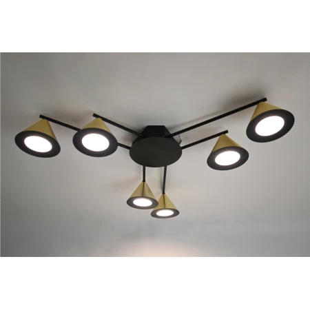PRD-C 0075B-6 BK+GD (1) Люстра RL 