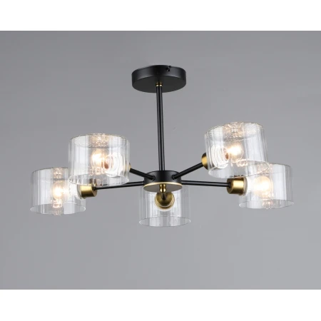 7412/5 BK+COP (1) Люстра RL 