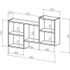 Полка навесная 3152289