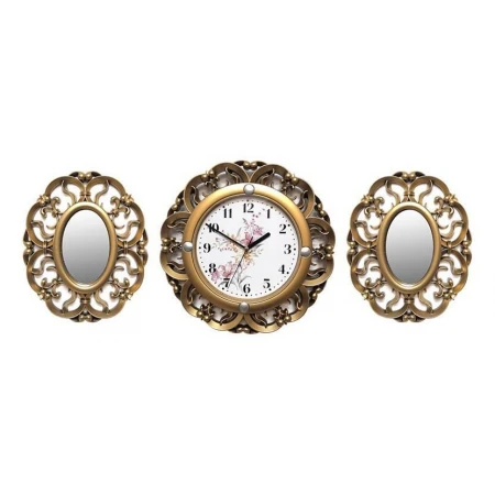 Набор из настенных часов и 2 зеркал Galaxy 73-SET-6