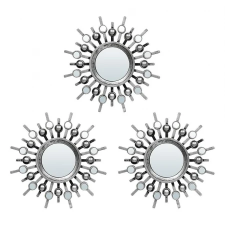 Набор из 3 зеркал настенных (25 см) Беладжио 74058
