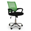 Кресло офисное MF-696, салатовый, черный, ткань