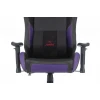 Геймерское кресло HERO JOKER PRO, фиолетовый, черный, текстиль, экокожа