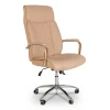 Кресло офисное MF-720A, бежевый, экокожа