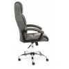 Кресло офисное Bergamo, серый, флок