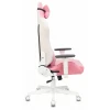 Игровое кресло EPIC PRO, белый, розовый, текстиль