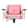 Игровое кресло EPIC PRO, белый, розовый, текстиль