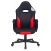 Геймерское кресло HERO BATTLEZONE, красный, черный, текстиль, экокожа