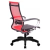 Кресло офисное Комплект 9, красный, черный, ткань